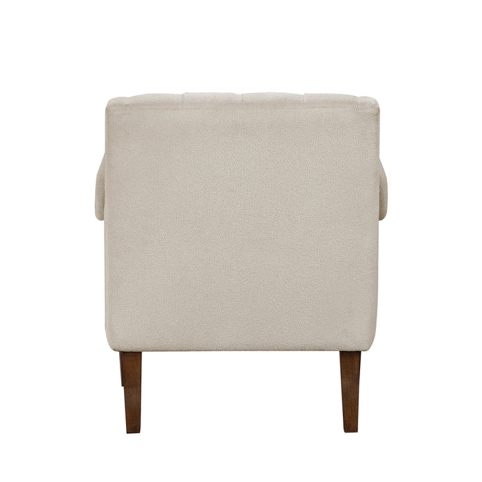 Stella Accent Chair in Beige - 1248BE-1