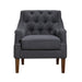 Stella Accent Chair in Gray - 1248DG-1 image