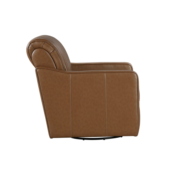 November Swivel Chair in Brown - 1257BR-1