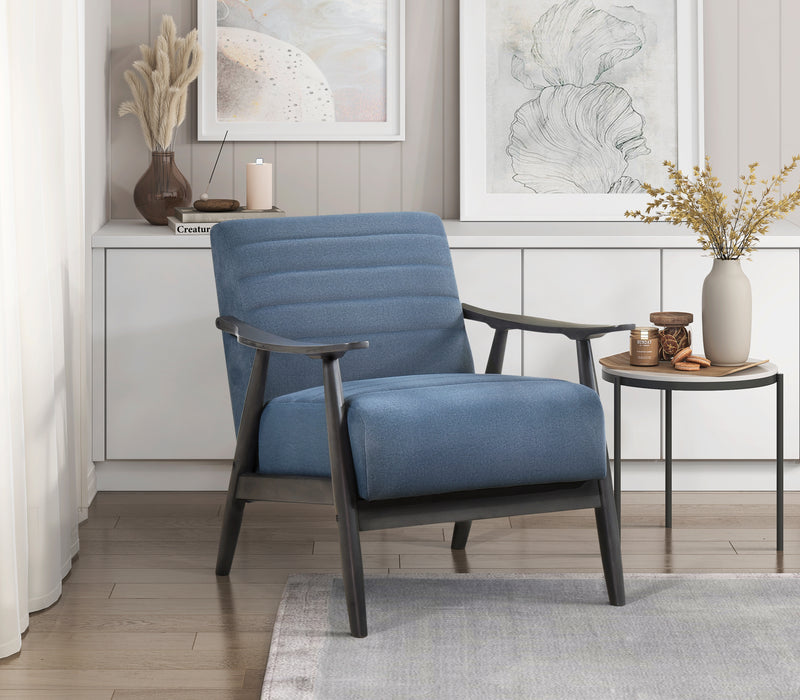 Greeley Accent Chair in Blue - 1287BU-1