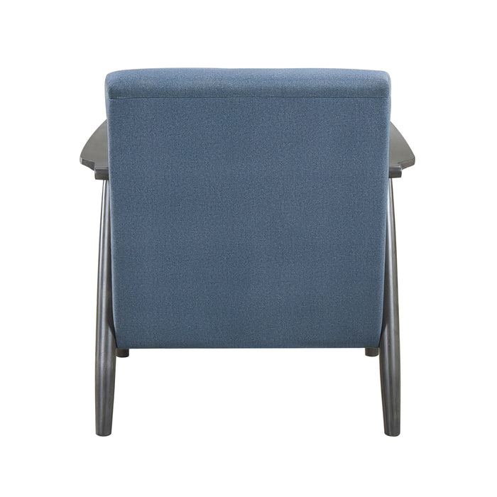 Greeley Accent Chair in Blue - 1287BU-1