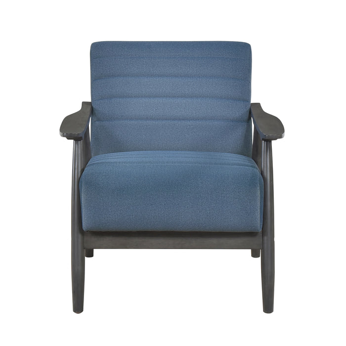 Greeley Accent Chair in Blue - 1287BU-1