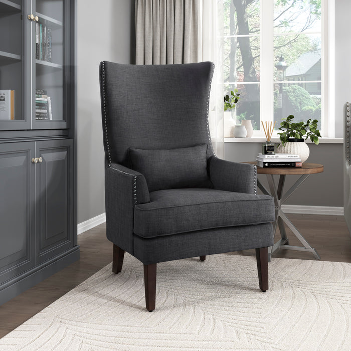 Avina ACCENT CHAIR in Gray - 1296F1S