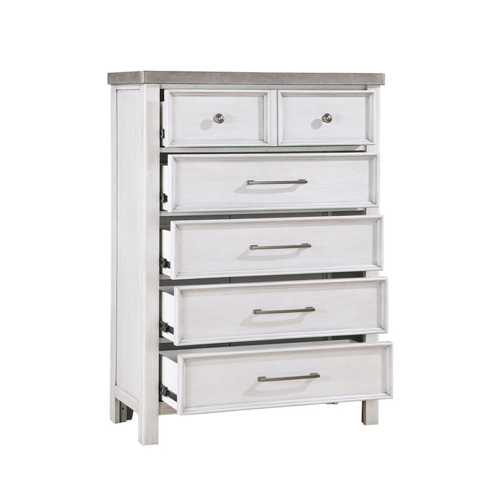 Ambrose Chest in Gray/White - 1303-9