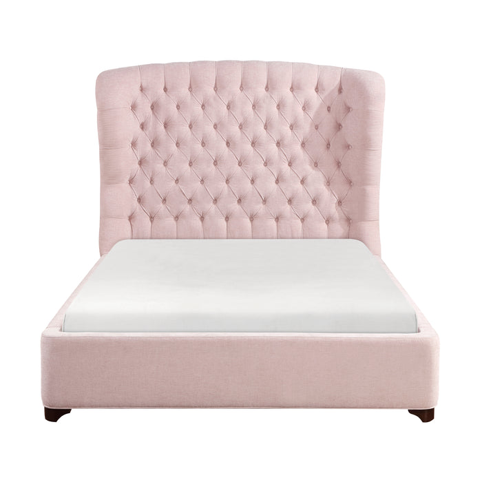 Cameo Queen Bed in Pink - 1308PN-1 image