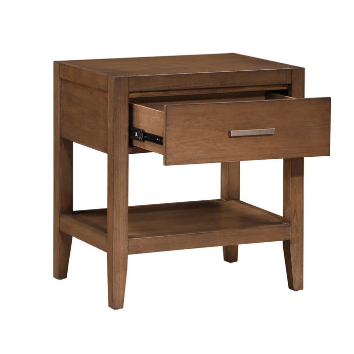 Evans Nightstand in Brown - 1314-4