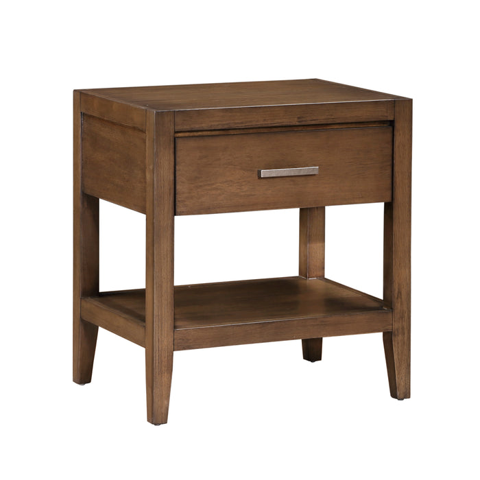 Evans Nightstand in Brown - 1314-4