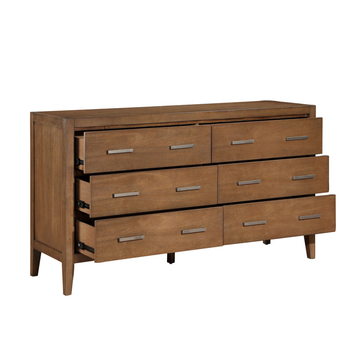 Evans Dresser in Brown - 1314-5