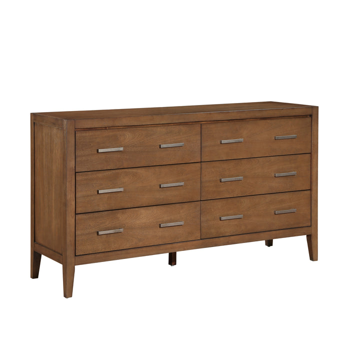 Evans Dresser in Brown - 1314-5