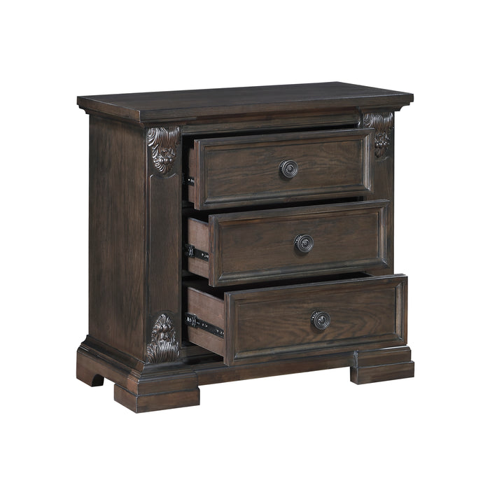 Cornwall Nightstand in Espresso - 1325-4