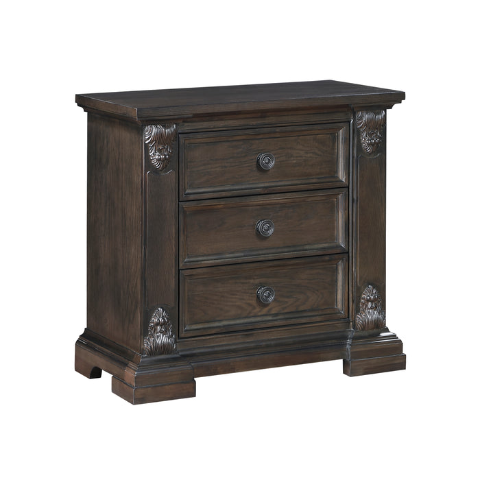 Cornwall Nightstand in Espresso - 1325-4