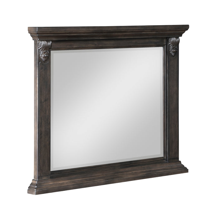 Cornwall Mirror in Espresso - 1325-6