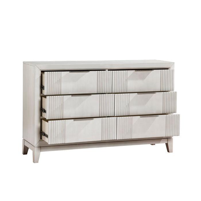 Florence Dresser in White - 1326-5