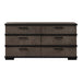 Acworth Dresser in Black/Brown/Gray - 1343-5 image