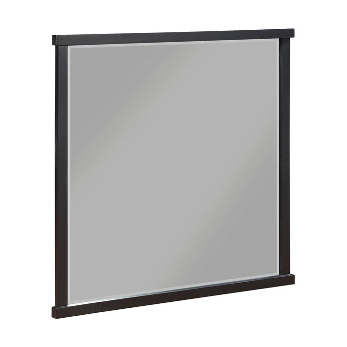 Acworth Mirror in Black/Brown/Gray - 1343-6