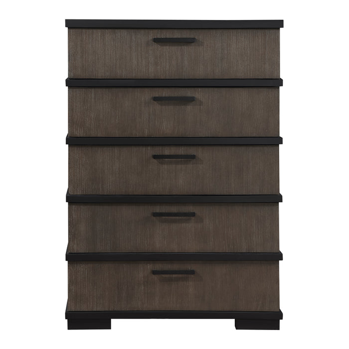 Acworth Chest in Black/Brown/Gray - 1343-9 image