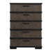 Acworth Chest in Black/Brown/Gray - 1343-9 image