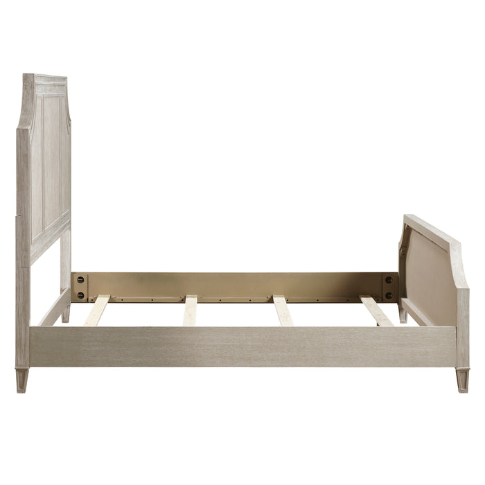 Leander Eastern King Bed in Brown - 1344K-1EK