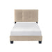 Newberry Twin Platform Bed in Brown - 1350BRT-1 image