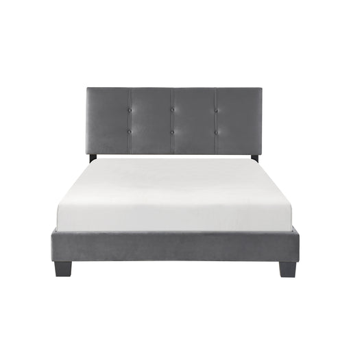 Newberry Full Platform Bed in Gray - 1350DGF-1 image