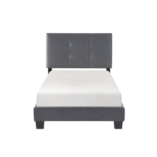 Newberry Twin Platform Bed in Gray - 1350DGT-1 image