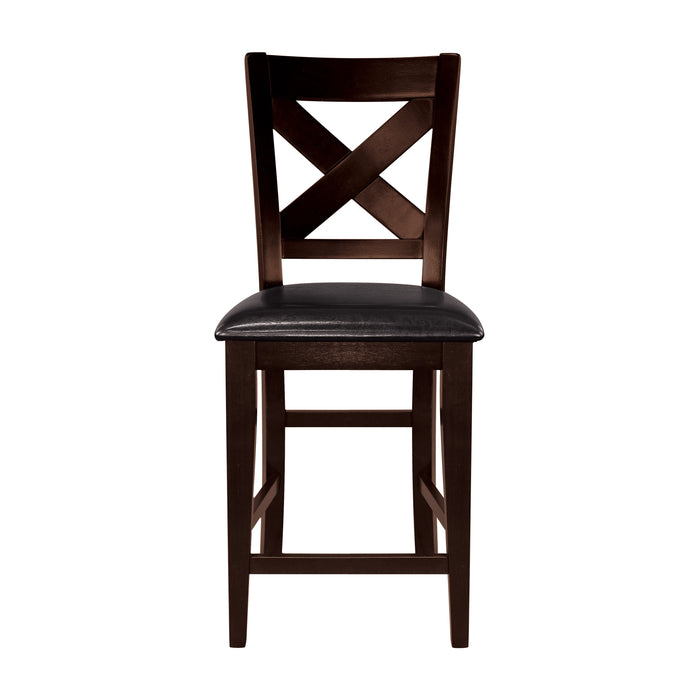 Crown Point Counter Height Chair in Brown - 1372-24 image