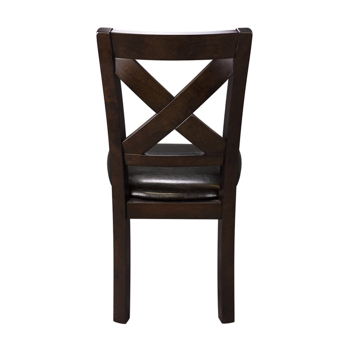 Crown Point Side Chair in Brown - 1372S