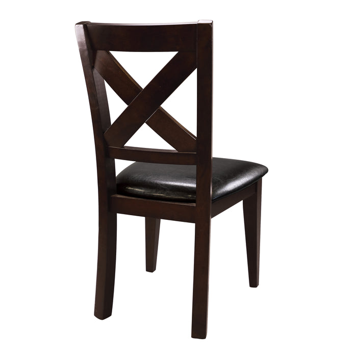 Crown Point Side Chair in Brown - 1372S