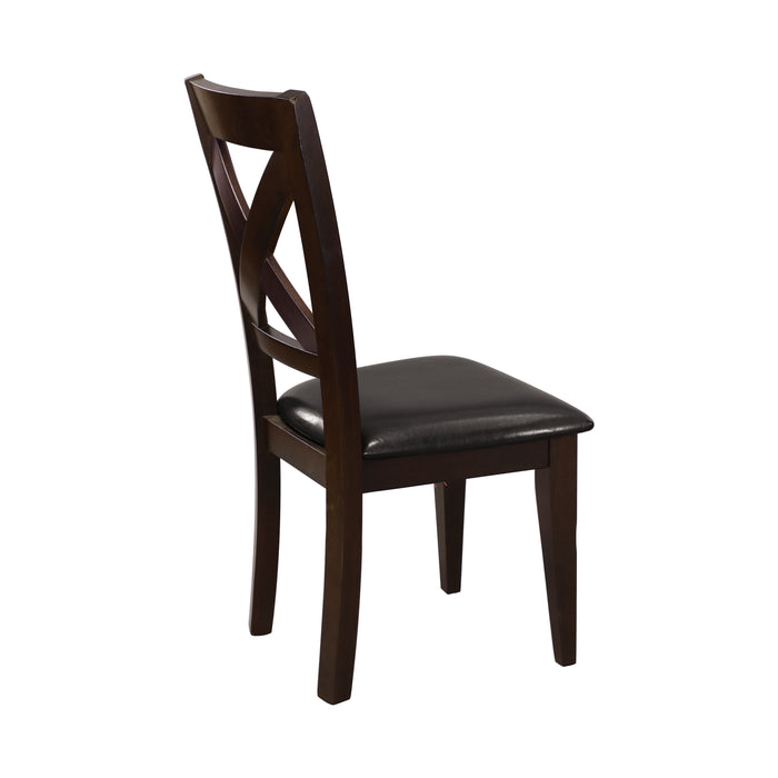 Crown Point Side Chair in Brown - 1372S