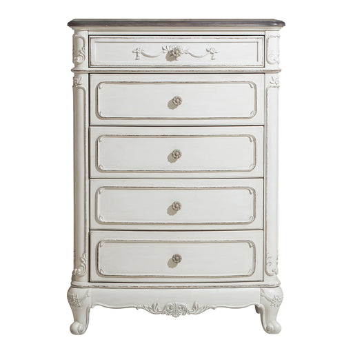 Cinderella Chest in White/Gray - 1386NW-9 image