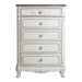 Cinderella Chest in White/Gray - 1386NW-9 image