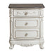 Cinderella Nightstand in White/Gray - 1386NW-4 image