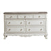 Cinderella Dresser in White/Gray - 1386NW-5 image