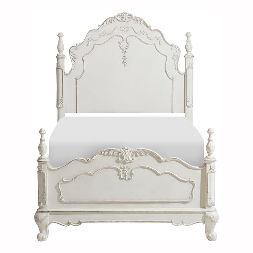 Cinderella Twin Bed in Gray/White - 1386TNW-1 image