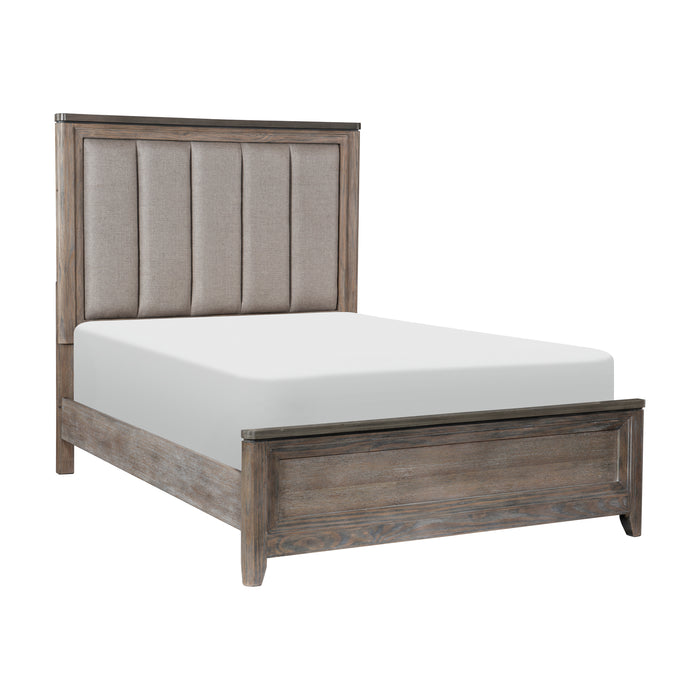 Newell Queen Bed in Brown/Espresso - 1412-1