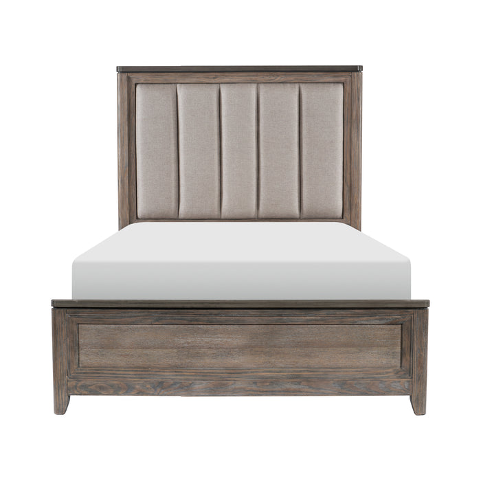 Newell Queen Bed in Brown/Espresso - 1412-1 image