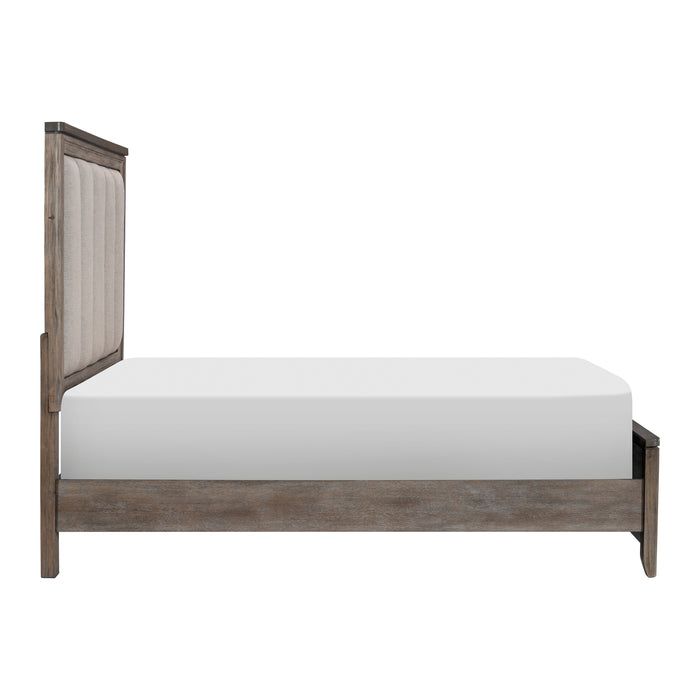 Newell Queen Bed in Brown/Espresso - 1412-1