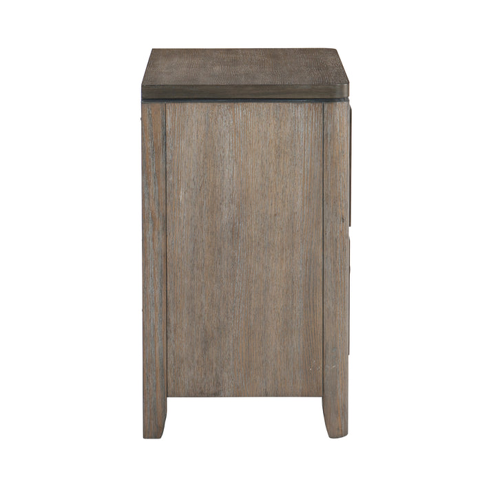 Newell Nightstand in Brown/Espresso - 1412-4