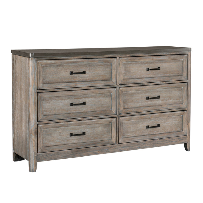 Newell Dresser in Brown/Espresso - 1412-5