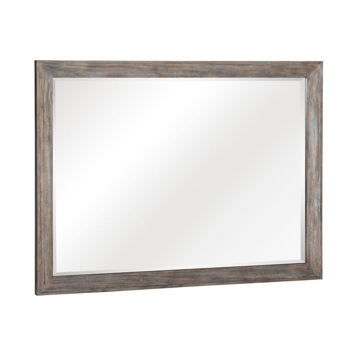 Newell Mirror in Brown/Espresso - 1412-6