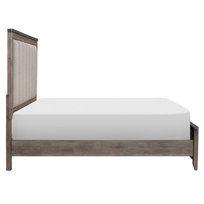 Newell Eastern King Bed in Brown/Espresso - 1412K-1EK