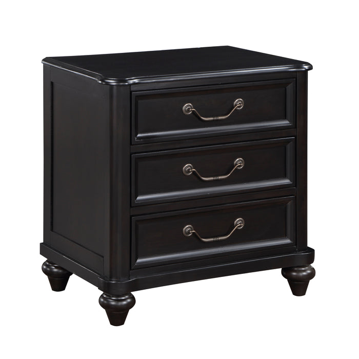 Herman Nightstand in Gray/Brown - 1420-4