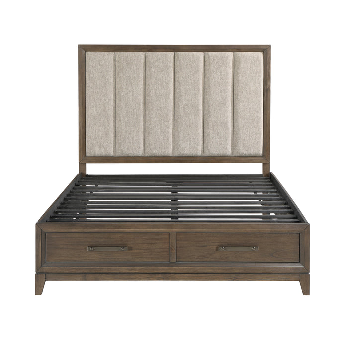 Cambridge 4pc Set (QB+NS+DR+MR) in Walnut - 1422N-1*4