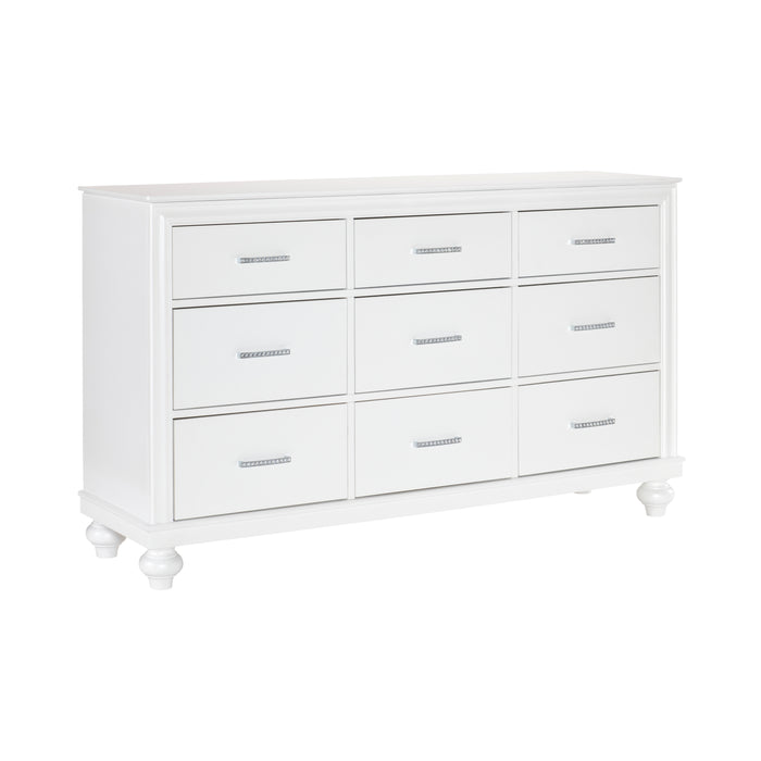 Aria Dresser in White - 1436W-5