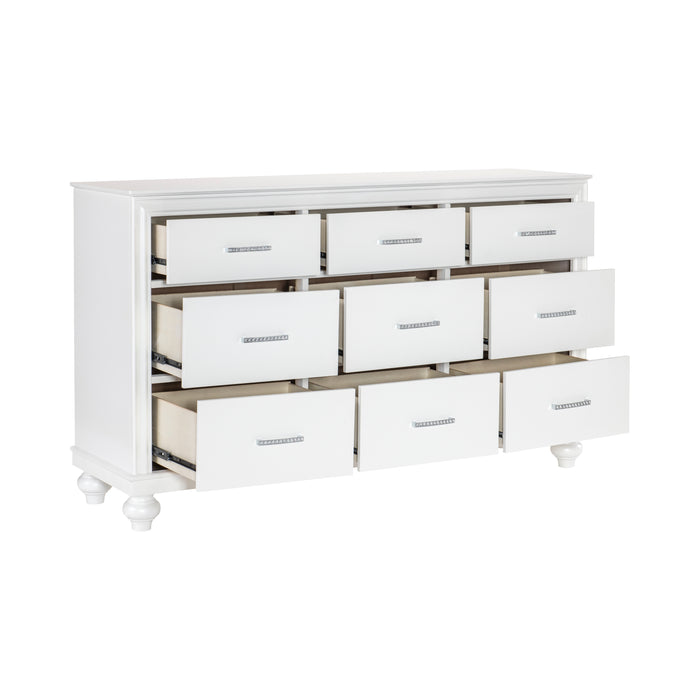 Aria Dresser in White - 1436W-5