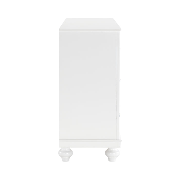 Aria Dresser in White - 1436W-5