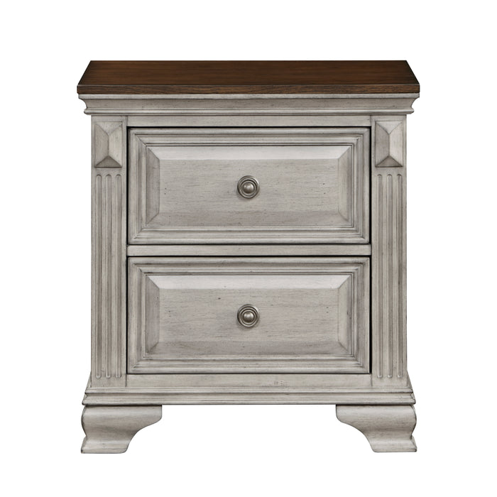 Marquette Nightstand in Brown/Gray - 1449-4 image