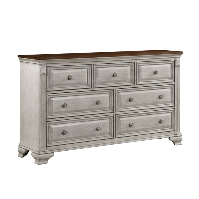 Marquette Dresser in Brown/Gray - 1449-5