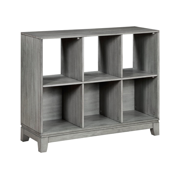 Garretson Bookcase in Gray - 1450-17