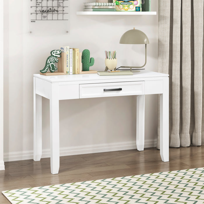 Garretson Writing Desk in White - 1450WH-15